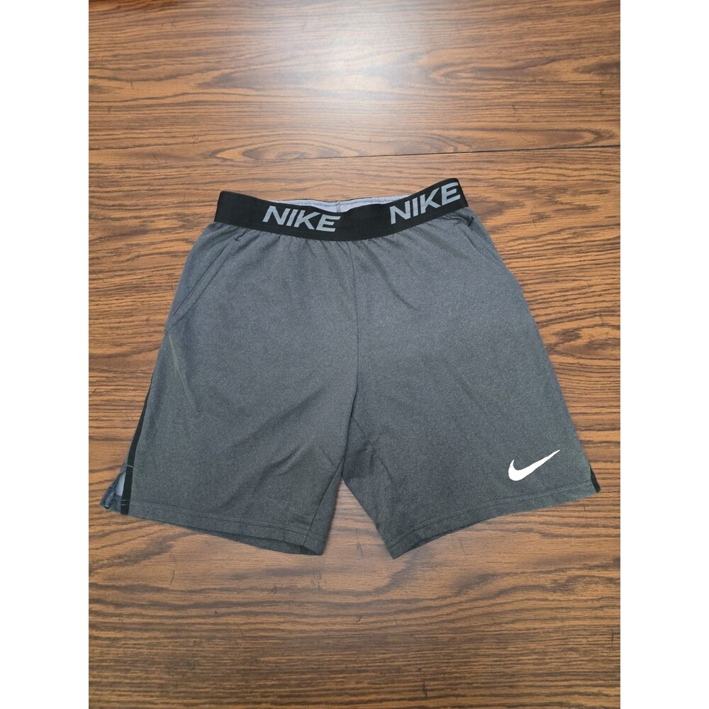 Nike Athletic Shorts Gray Mens Small